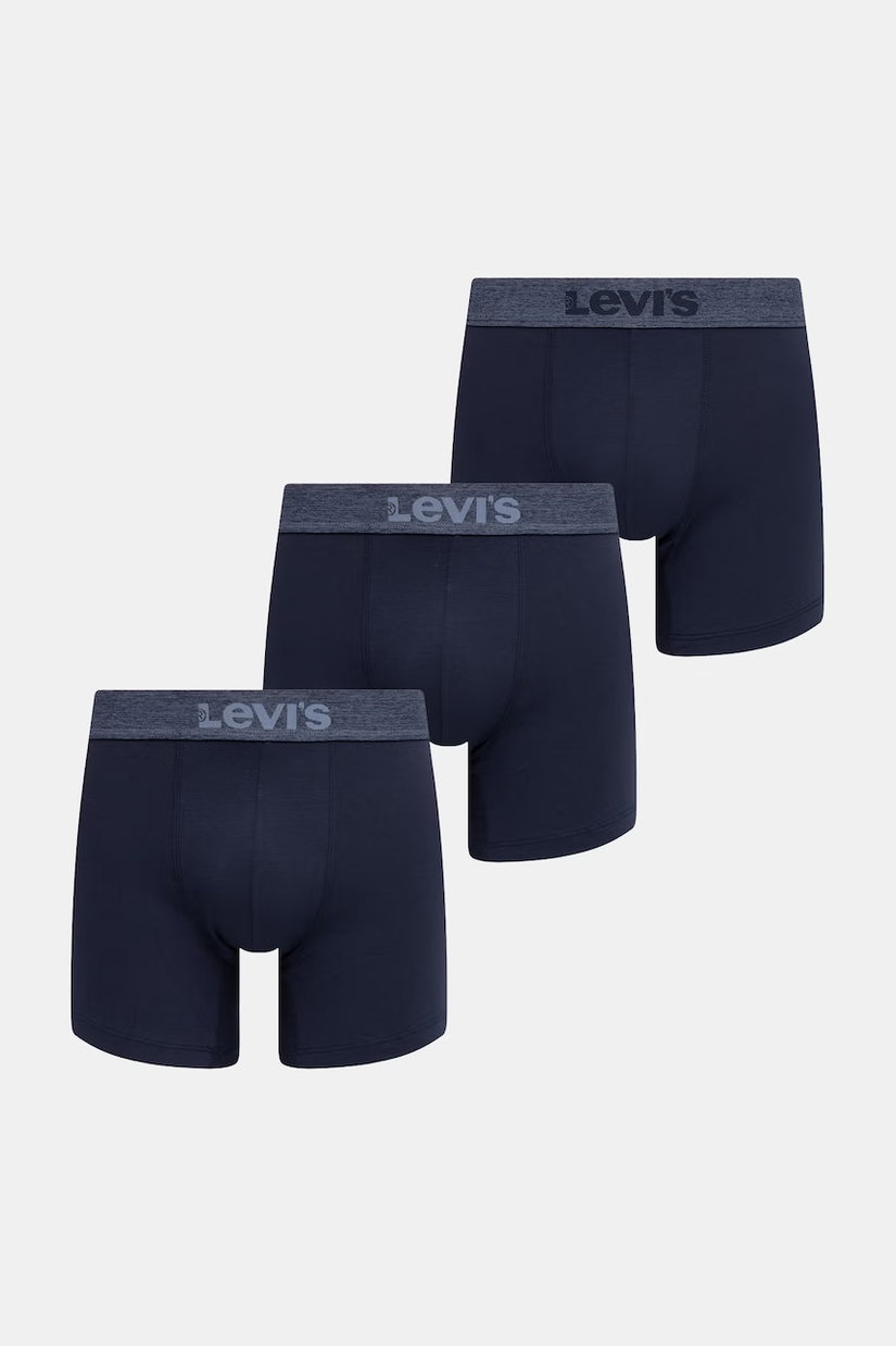 Levi's boxeri pentru bărbați, din bumbac cu elastan, pachet de 3