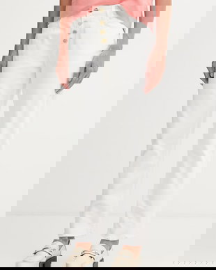 Lola Casademunt pantaloni straight pentru femei, din denim