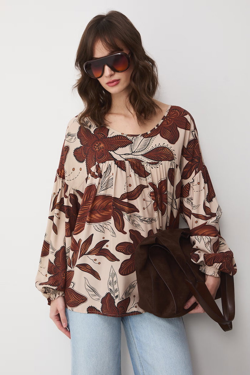 Medicine bluză de damă cu vâscoză