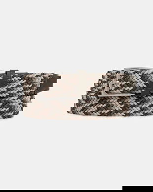 Barbour curea împletită bărbătească Ford