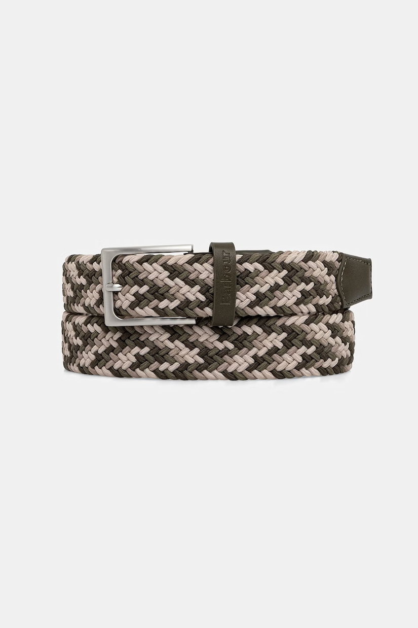 Barbour curea împletită bărbătească Ford