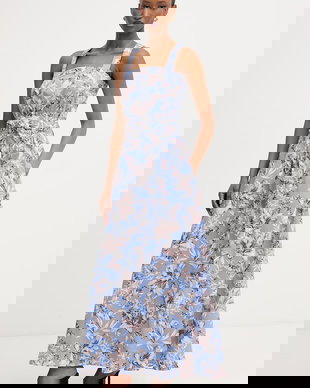 Liu Jo rochie evazată din bumbac