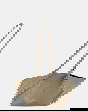 Yuzefi geantă pentru femei, din piele întoarsă MOCHI