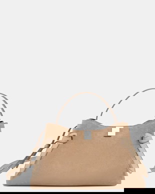 Yuzefi geantă pentru femei, din piele întoarsă GYOZA