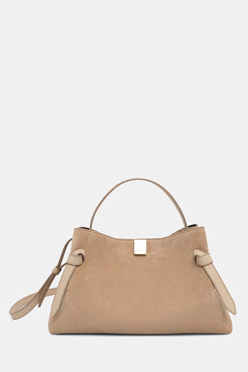 Yuzefi geantă pentru femei, din piele întoarsă GYOZA