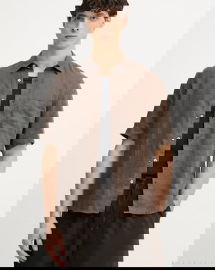 Marc O'Polo cămașă pentru bărbați, din in