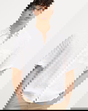 Marc O'Polo cămașă pentru bărbați, din in