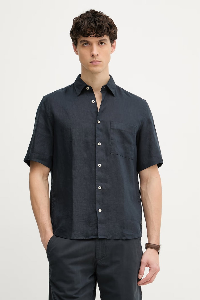 Marc O'Polo cămașă pentru bărbați, din in