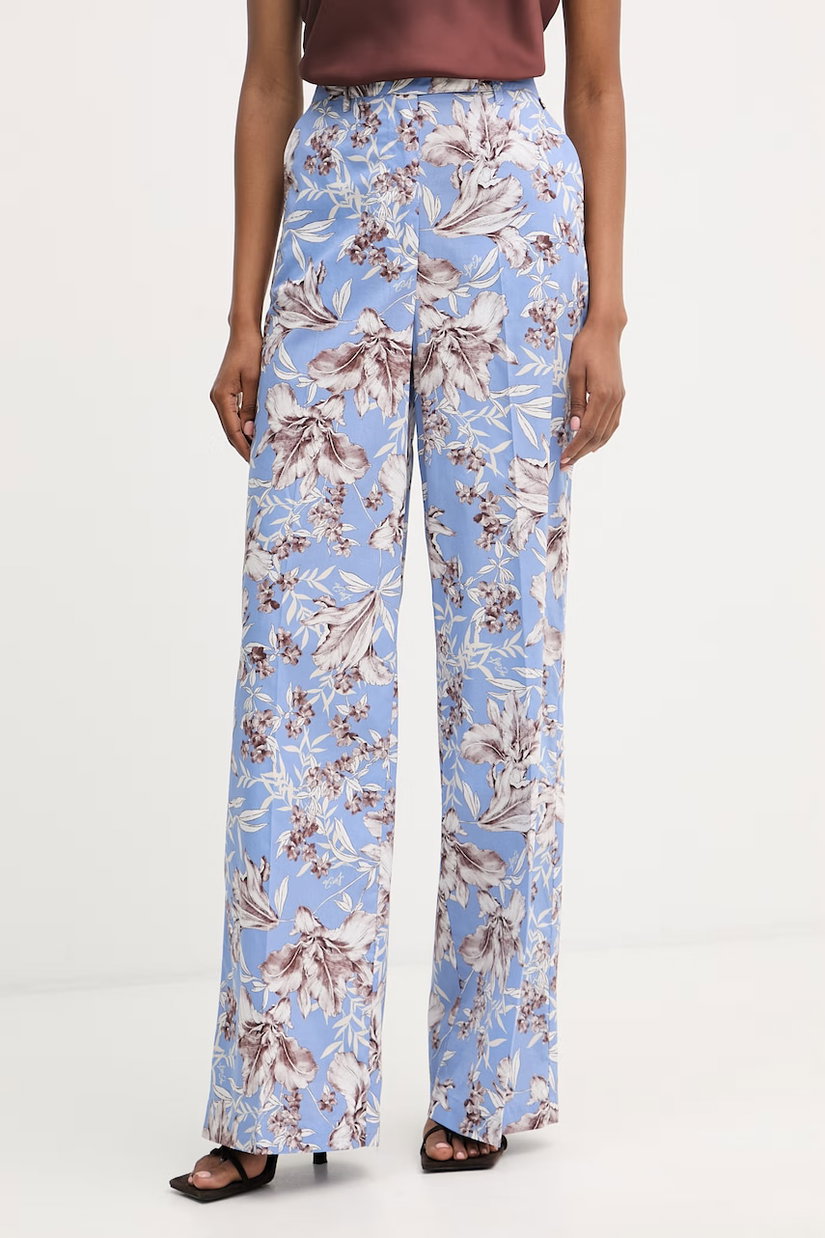 Liu Jo pantaloni pentru femei, din bumbac