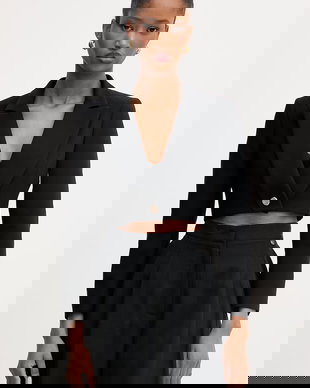 Morgan sacou cu un singur rând de nasturi pentru femei