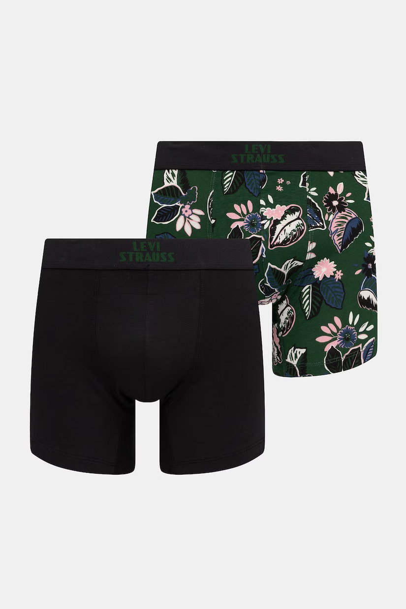 Levi's boxeri pentru bărbați, din bumbac cu elastan, pachet de 2