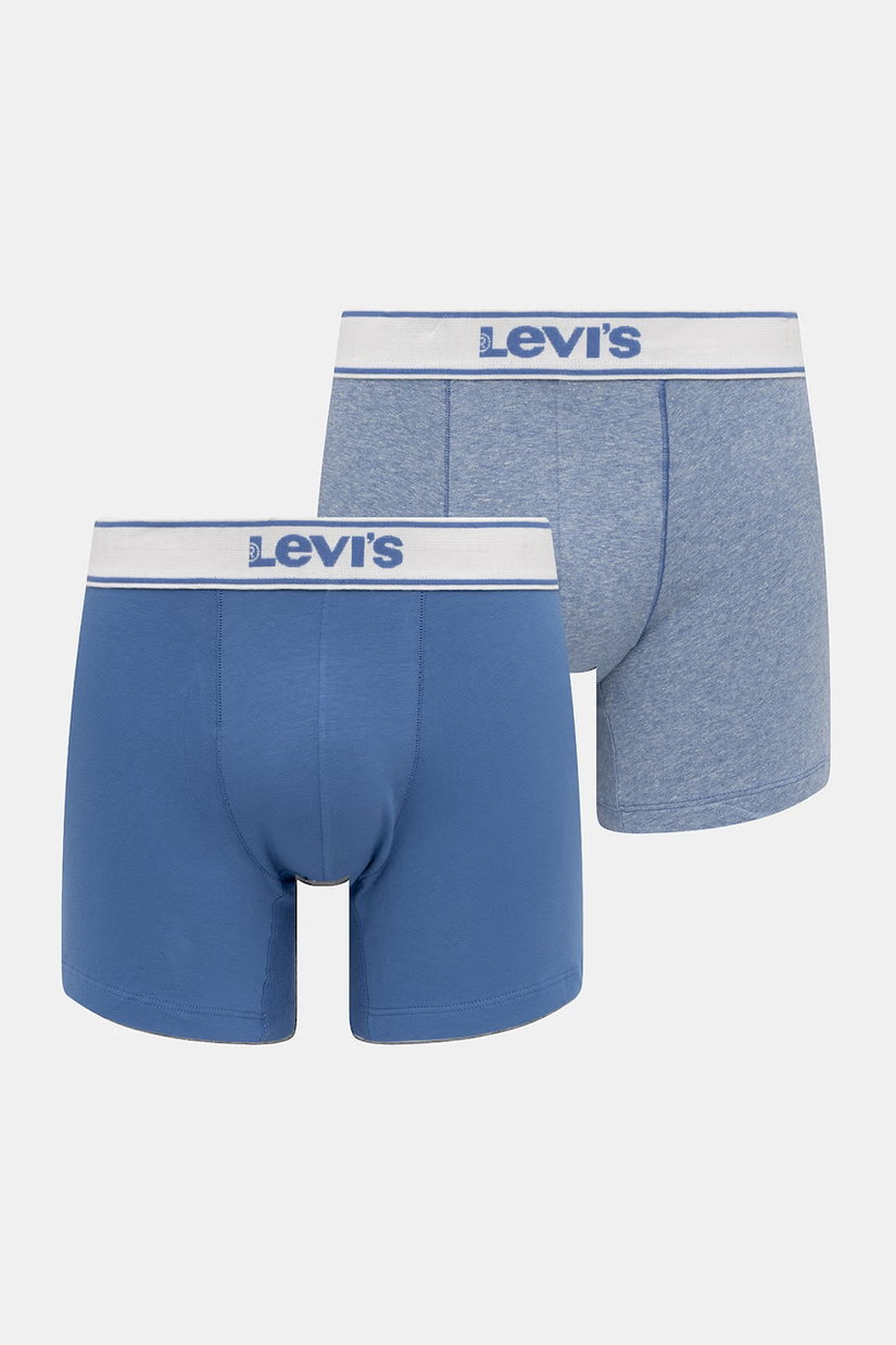 Levi's boxeri pentru bărbați, din bumbac cu elastan, pachet de 2