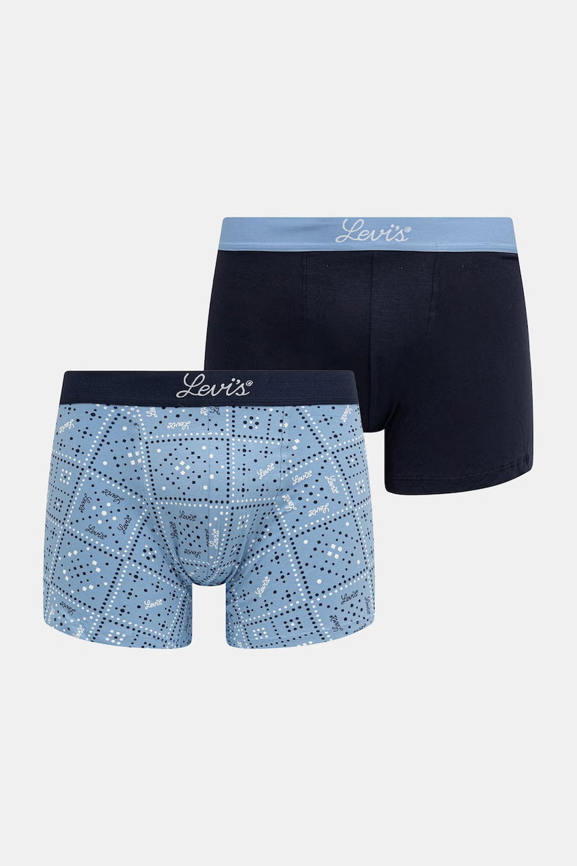 Levi's boxeri pentru bărbați, din bumbac cu elastan, pachet de 2