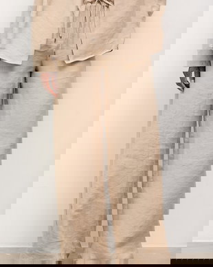 Answear.LAB pantaloni femei cu lyocell