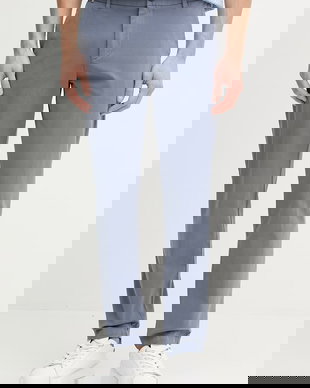 BOSS Pantaloni chinos bărbați din bumbac cu elastan H-Kane1