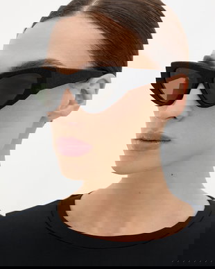 Gucci ochelari de soare cat eye pentru femei