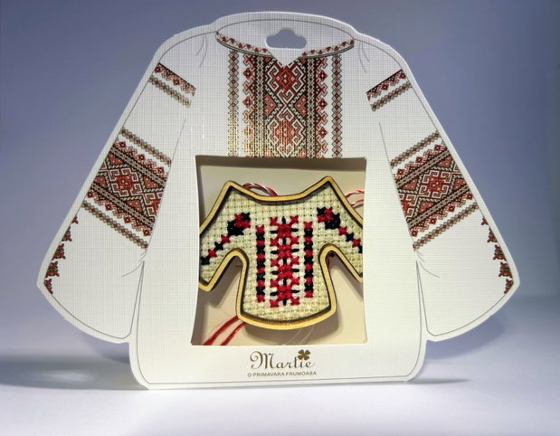 Mărțișor tradițional Ie cu altiță