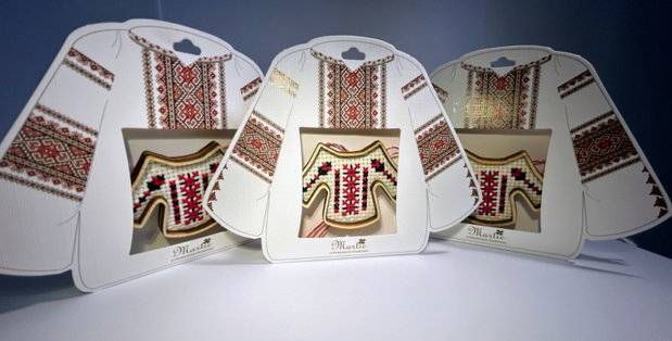 Mărțișor tradițional Ie cu altiță