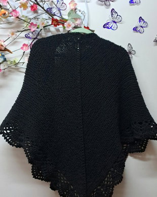 Șal negru 1