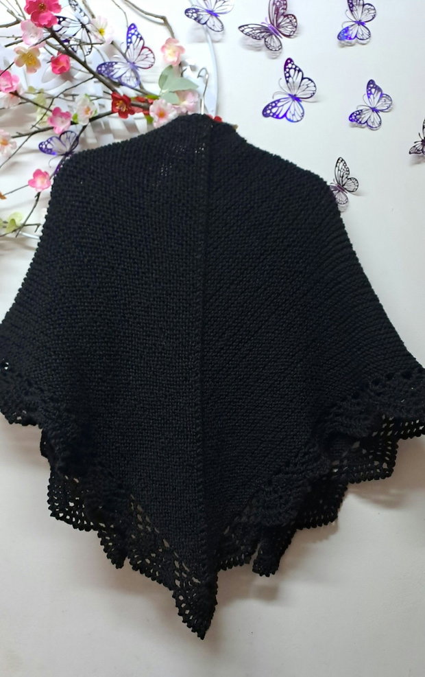Șal negru 1