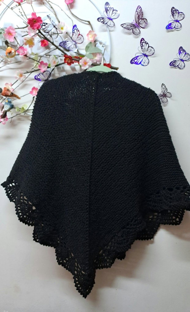 Șal negru 1