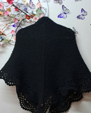 Șal negru 3