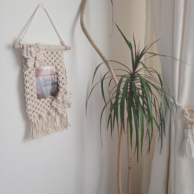 Rama foto macrame
