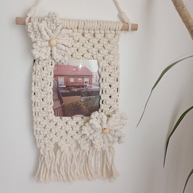 Rama foto macrame