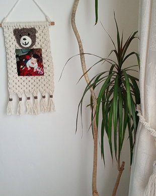 Rama foto macrame