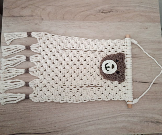 Rama foto macrame