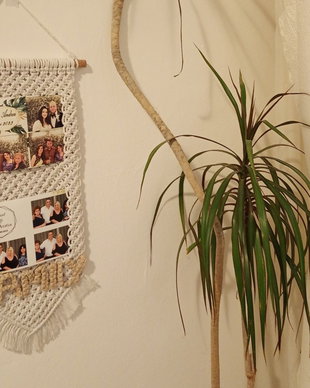 Ramă foto macrame