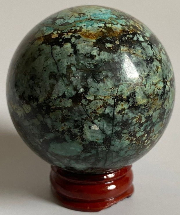 Turcoaz Verde - Sfera din piatra semipretioasa