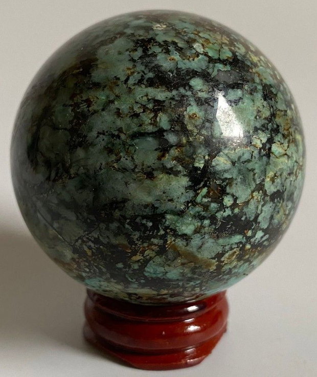 Turcoaz Verde - Sfera din piatra semipretioasa