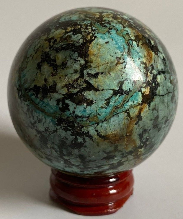 Turcoaz Verde - Sfera din piatra semipretioasa