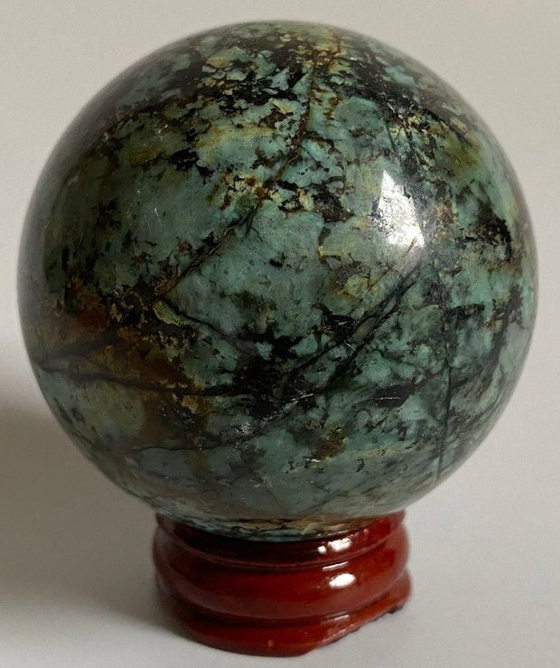 Turcoaz Verde - Sfera din piatra semipretioasa