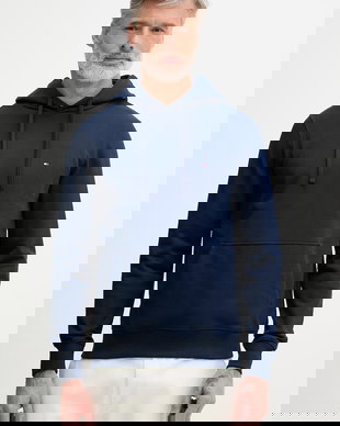 Tommy Hilfiger Hanorac cu glugă de bărbați din bumbac