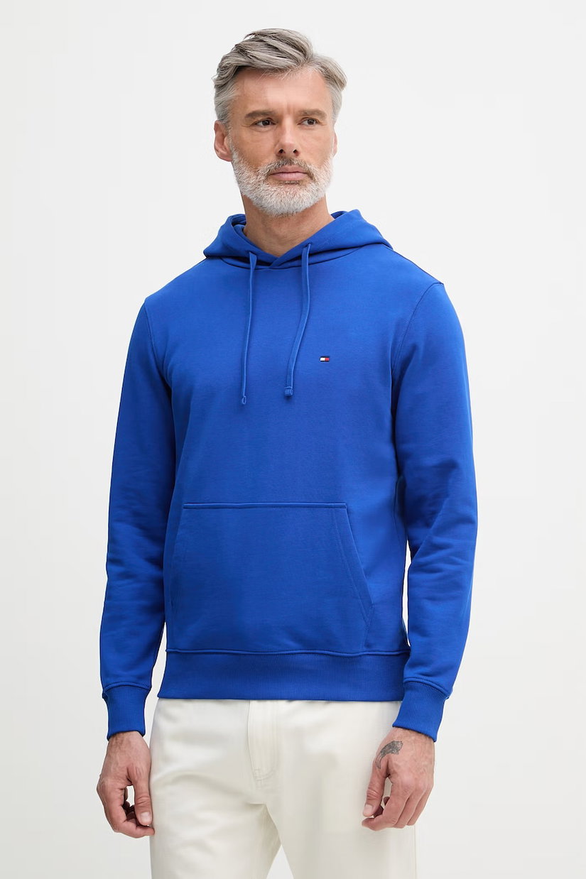 Tommy Hilfiger hanorac cu glugă bărbătesc din bumbac