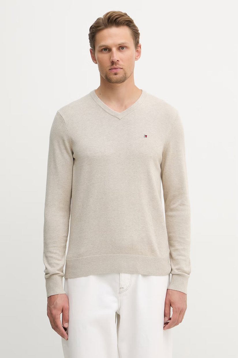 Tommy Hilfiger pulover bărbătesc din bumbac