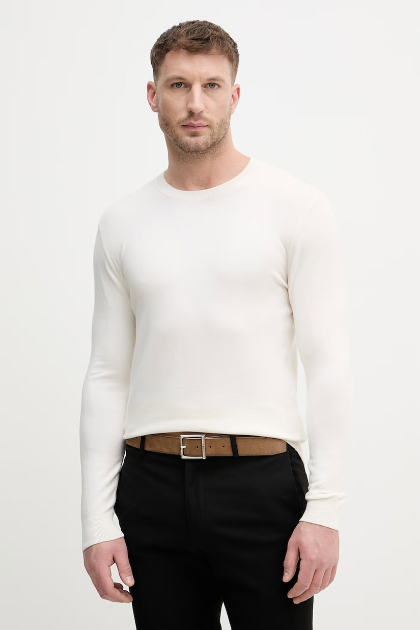 Sisley pulover bărbați cu bumbac