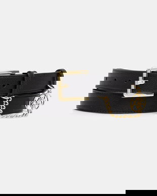 Armani Exchange curea damska cu imitație de piele