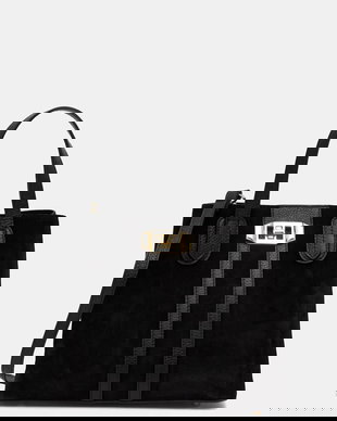 Answear.LAB servietă de damă din piele întoarsă