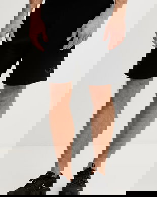 EA7 Emporio Armani pantaloni scurți de trening bărbați cu bumbac