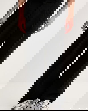 HUGO pantaloni pentru bărbați, cu lână Fedix262F1X