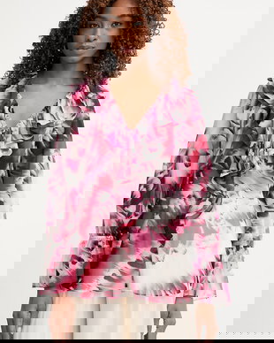 Marciano by Guess bluză cu volane pentru femei ADELA