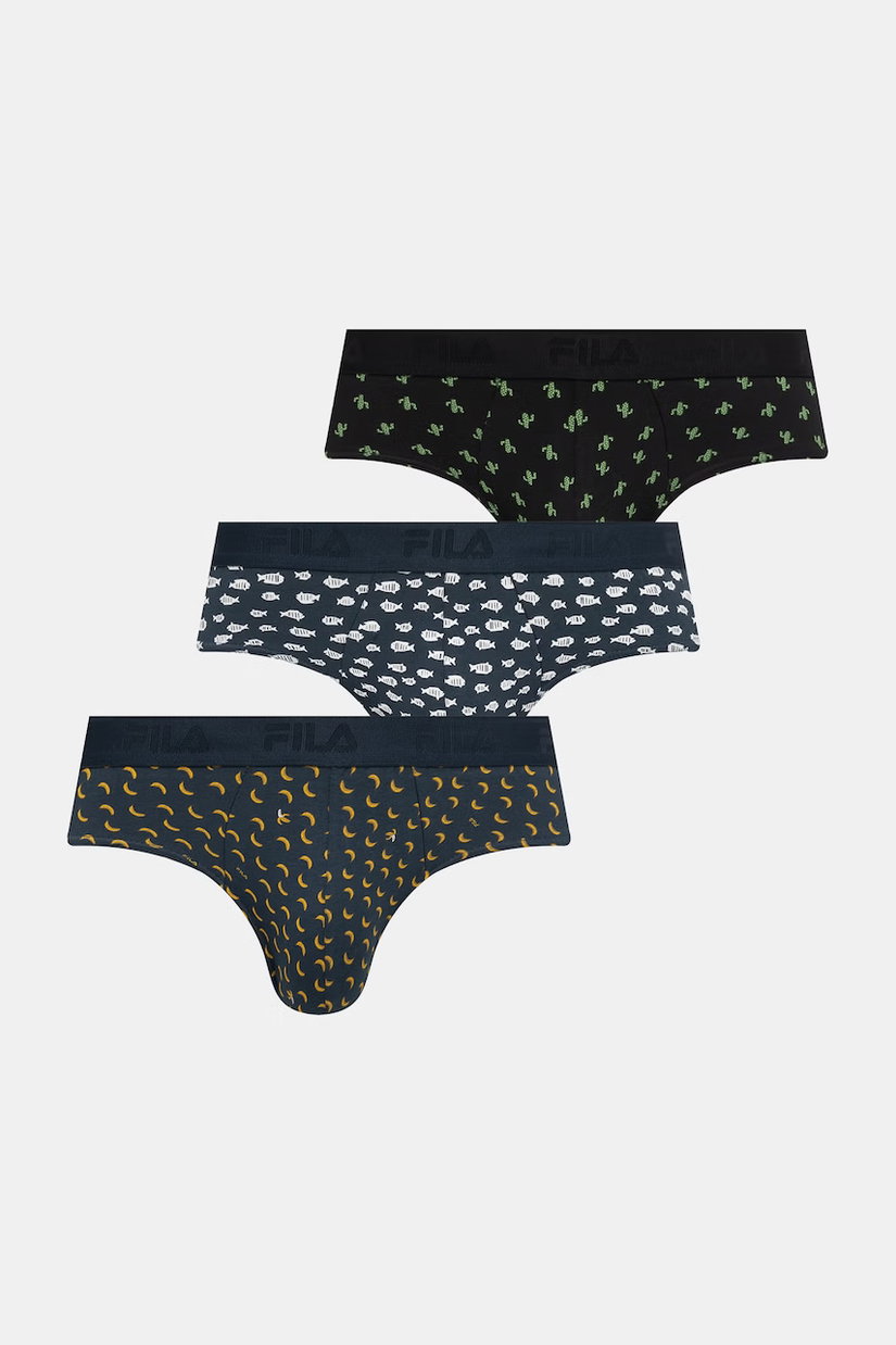 Fila slip bărbați bumbac cu elastan pachet de 3