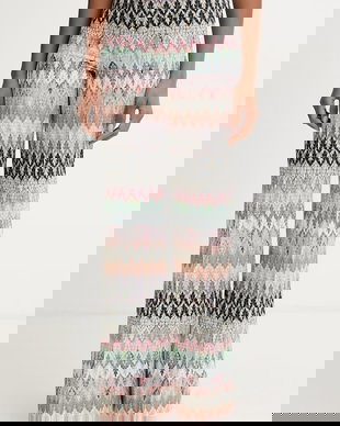 Missoni pantaloni palazzo pentru femei