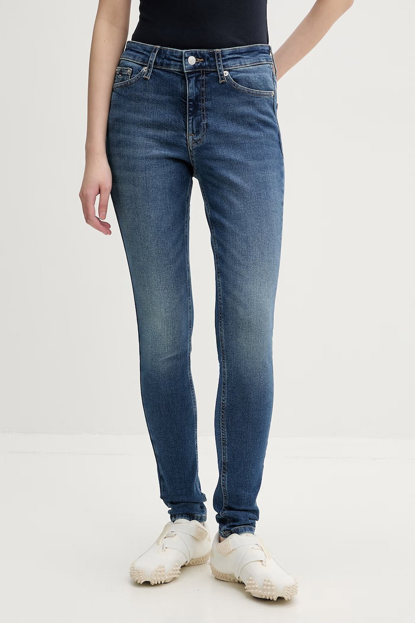 Tommy Jeans blugi skinny pentru femei