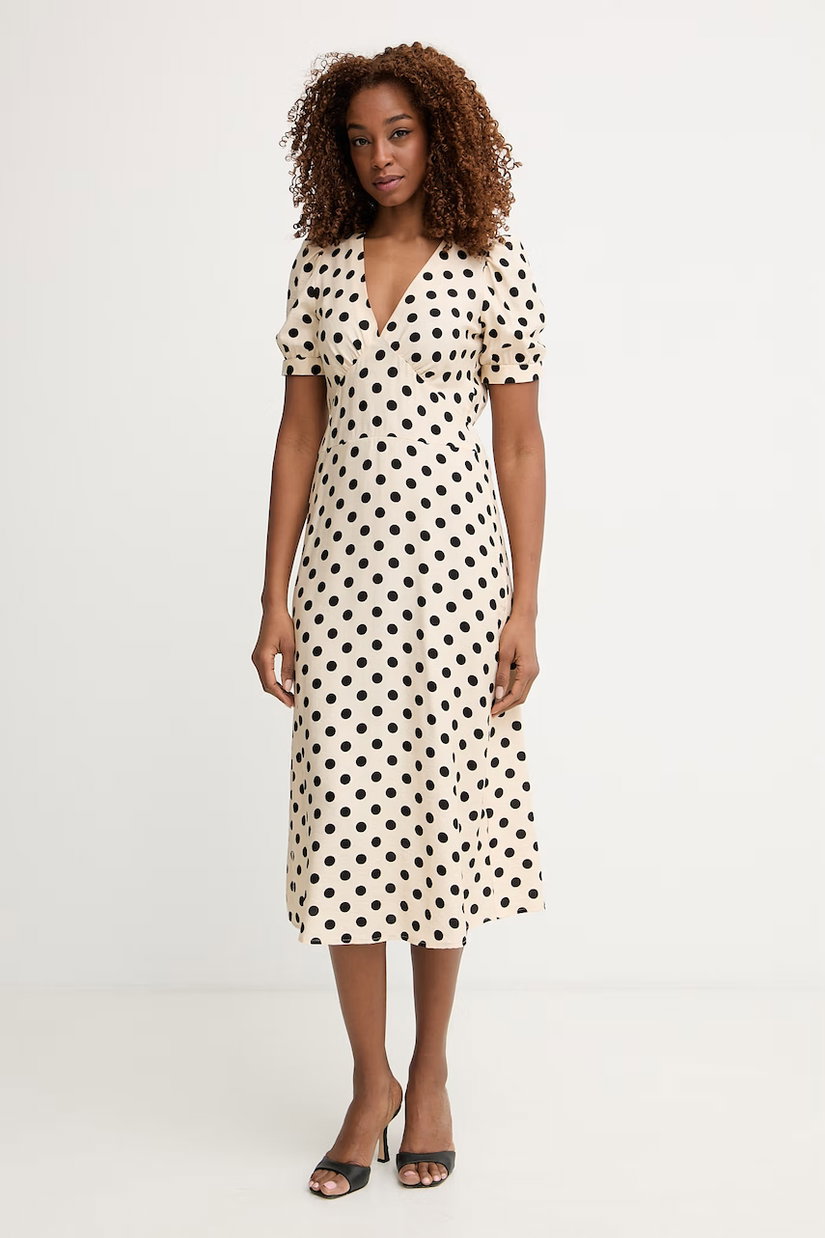 Morgan rochie evazată cu vâscoză