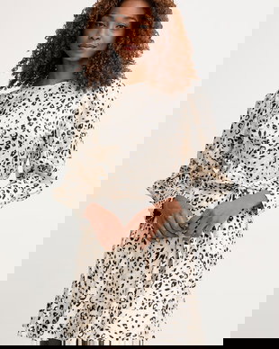 Morgan rochie evazată