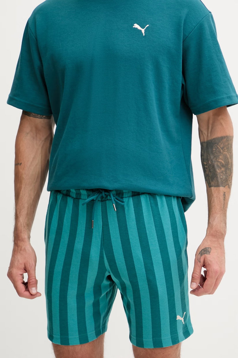 Puma pantaloni scurți de trening pentru bărbați, cu bumbac Puma Class